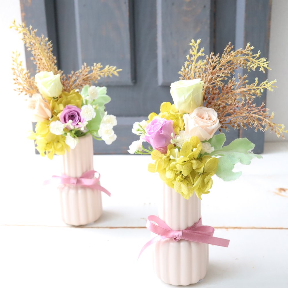 プリザーブドフラワー 仏花 お供え アレンジメント 造花 御供 供花 お悔み 仏壇 水替え不要 お盆 彼岸 法事 194