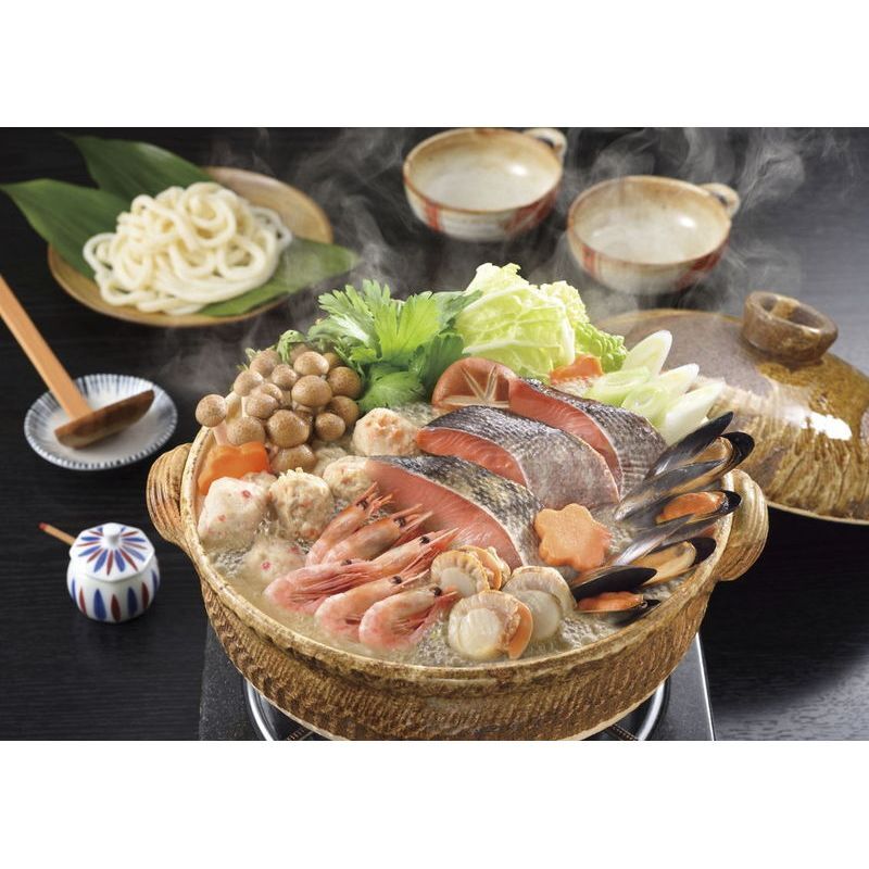 お歳暮・冬ギフト 石狩鍋 (OKS-A1720-2) ※送料無料(北海道・沖縄・離島への配送不可)