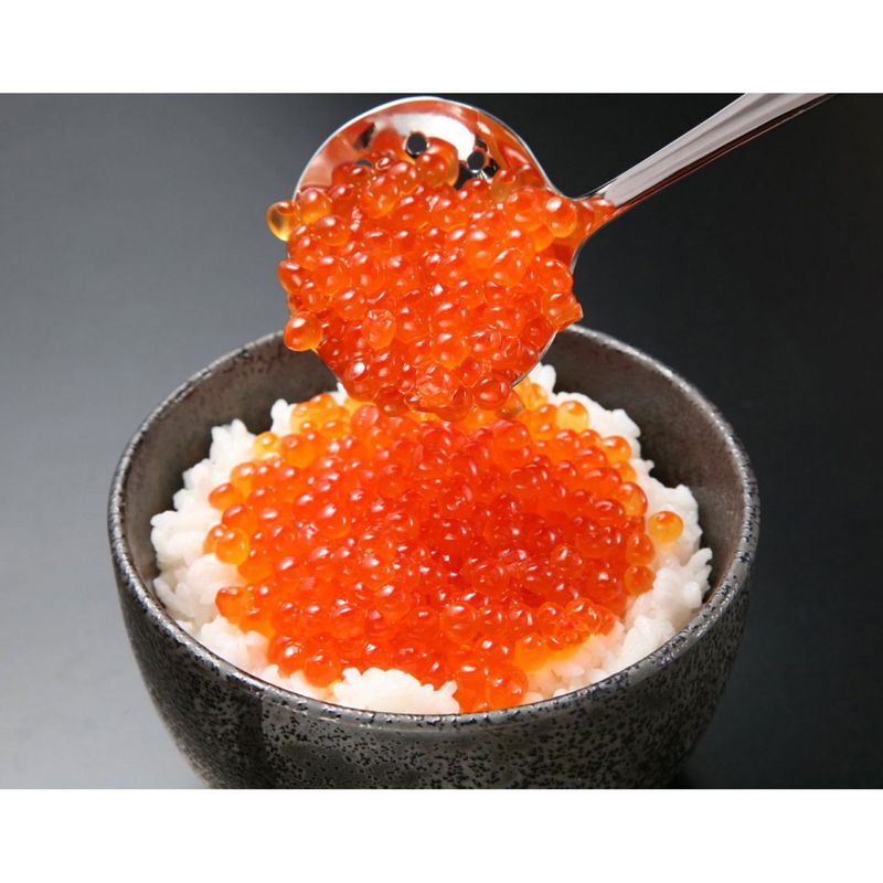 網走水産 北海道産 いくら醤油漬 (APID-186) [お中元][お歳暮] ※送料無料(北海道・沖縄・離島への配送不可)