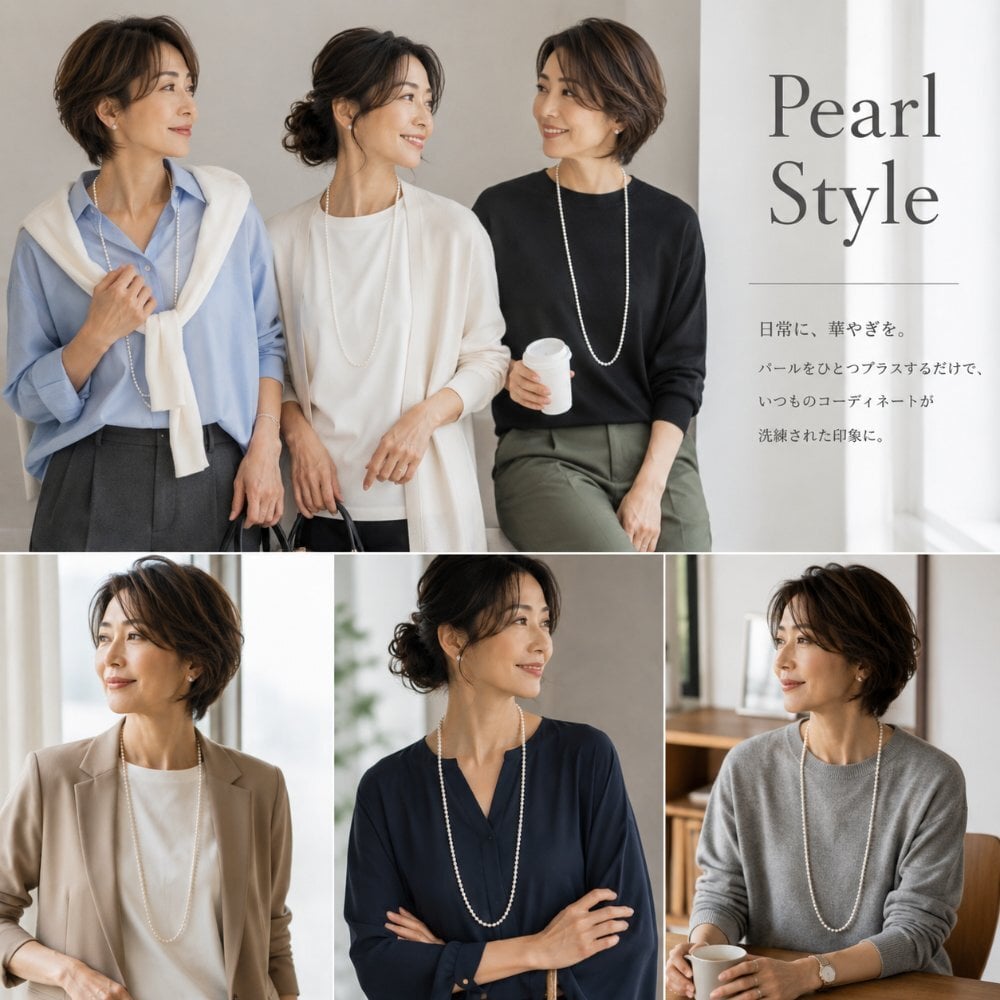 パールネックレス ロング 8mm 120cm ネックレス単品 国産 貝パール ホワイト シルバーブラック ナチュラル 1連 2連 結びアレンジ Sakuya レディース カジュアル プレゼント ギフト 誕生日プレゼント 誕生日 おしゃれ 上品 大人 普段使い お呼ばれ 二次会 パーティー 結婚式 真珠 40代 50代 60代 母 妻 祖母 彼女 女性 アレンジ クリスマス