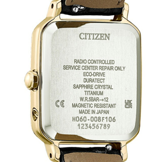 シチズン クロスシー hikari collection Square 2way Model Happy Flight 腕時計 レディース チタン 替えベルト 電波ソーラー CITIZEN xC ES9503-01E