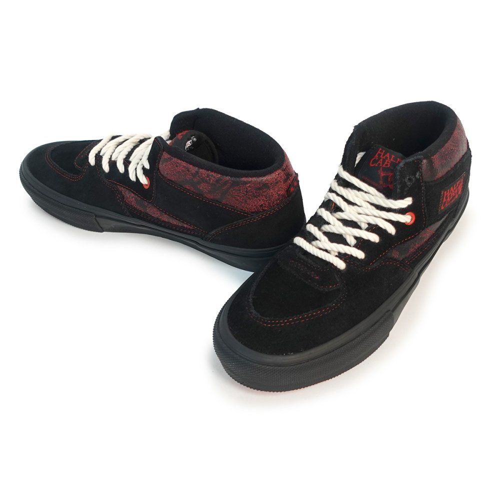 【並行輸入品】バンズ VANS スニーカー メンズ  靴 スケート ハーフキャブ レッド/ブラック VN0A5FCDY25 SKATE HALF CAB SAW RED/BLACK