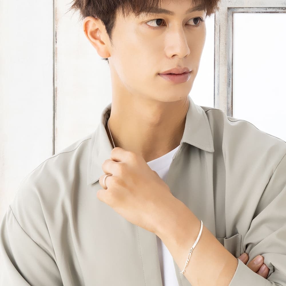【 刻印 対応 】 ブレスレット シルバー  刻印 レディース メンズ LSB1111 シンプル ギフト 誕生日 プレゼント 誕生日プレゼント 名入れ 彼女 彼氏 プレゼント お揃い 普段使い 記念日 人気 ブランド  バースデー ギフト 記念日 秋アクセ　秋ジュエリー ご褒美ジュエリー 彼女 彼氏 ギフト