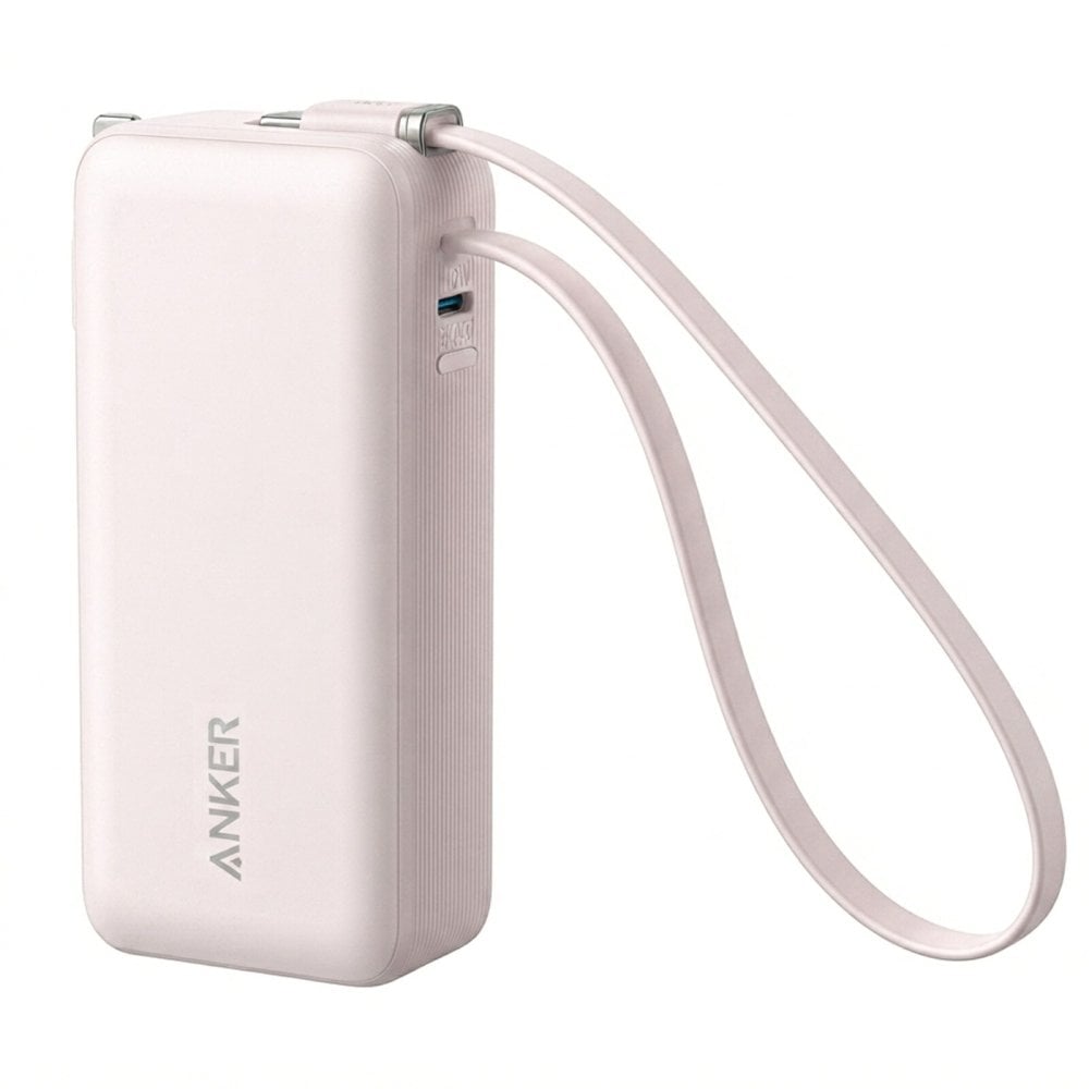 Anker Power Bank A1637 10000mAh Fusion モバイルバッテリー 最大30W USB-Cケーブル内蔵 コンセントプラグ搭載 ギフト 彼氏 誕生日 ガジェット プレゼント 