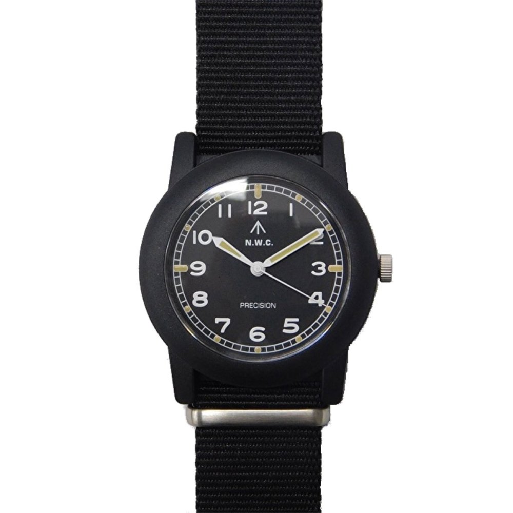 ナバルウォッチ NAVAL WATCH 腕時計 メンズ レディース ミリタリー Camper TYPE ブラック Mil.-08ca-BK【2026 新作】