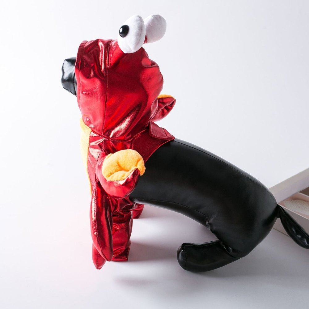 ペット コスプレ 衣装 ロブスター カニ 着ぐるみ 犬用 立体 変身ウェア 面白い かわいい 仮装 なりきり 写真撮影 パーティー ハロウィン 小型犬 中型犬 ギフト