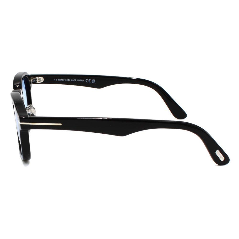 トムフォード TOM FORD サングラス アイウェア アジアンフィット FT1230-D/S 01V 50 ウェリントン型 メンズ レディース ユニセックス ブラック+ブルー