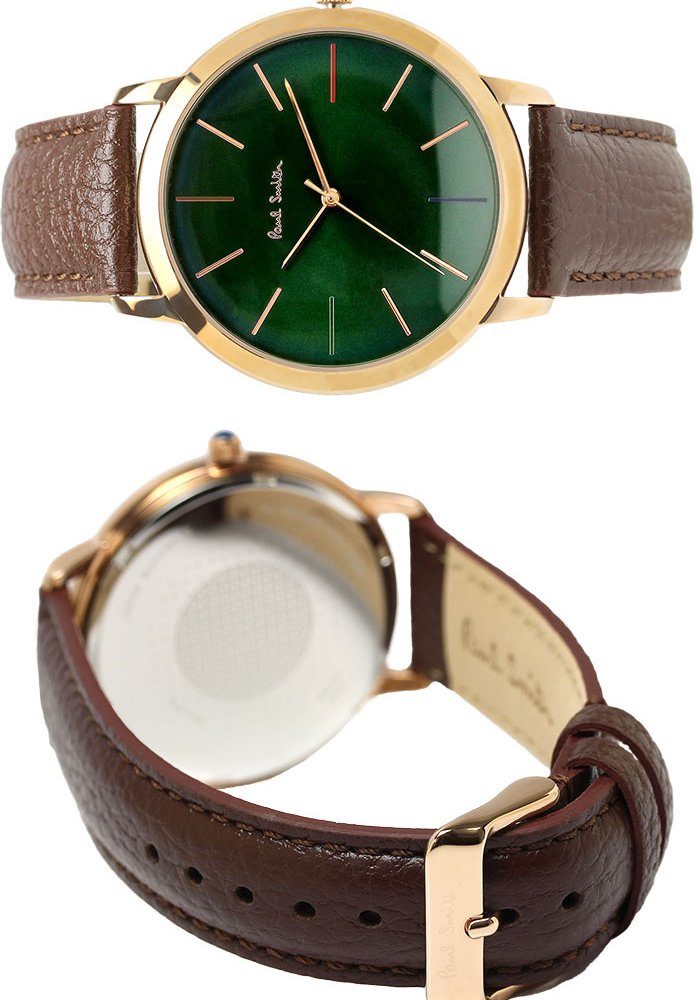 ポールスミス Paul Smith 腕時計 メンズ 革ベルト MA 41mm レザー クラシック ブランド 人気 ウォッチ ギフト プレゼント