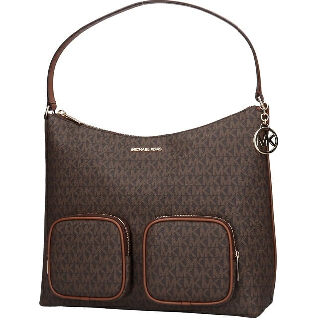 マイケルコース ショルダーバッグ レディース アウトレットブランド MICHAEL KORS メリット 35S6G0WL3B-BR BROWN