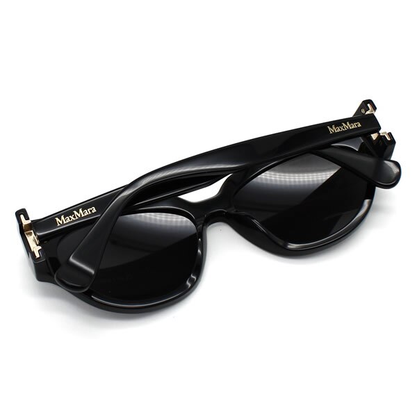 マックスマーラ サングラス MAX MARA MM0139/S 01A 55 サングラス グローバルフィット MM0139-01A-55 ブラック グレー ユニセックス
