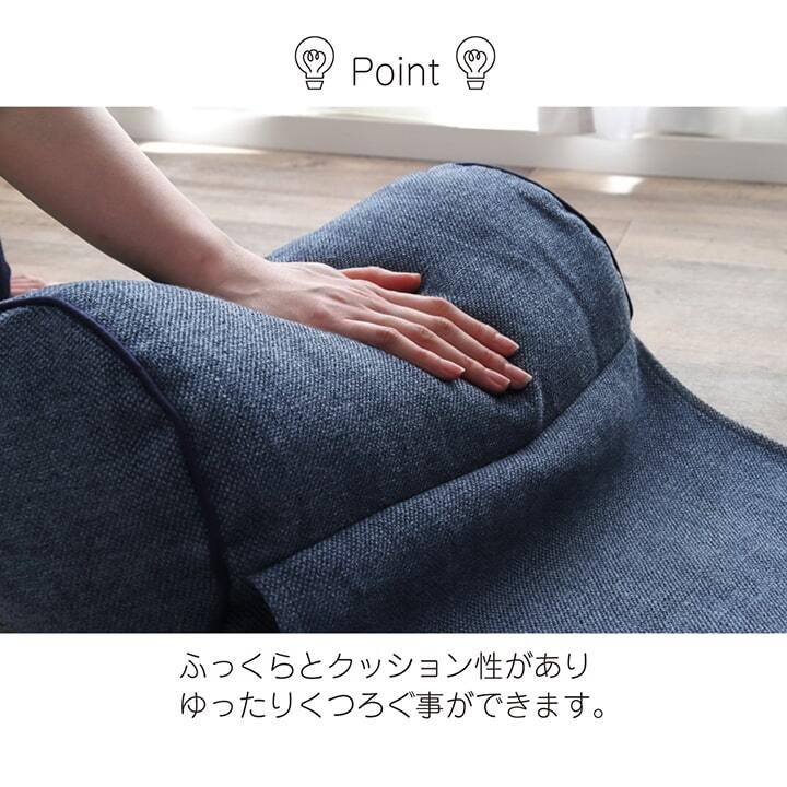 クッション 丸 ボルスター 肘置き ポケット 収納 ソファ ソファー セアテ 背当て 腰当 ごろ寝 枕 シンプル 国内綿入れ加工 直径約20×40cm 座布団 フロアクッション インテリアクッション 収納付き 収納付きクッション リビング 敷物 新生活