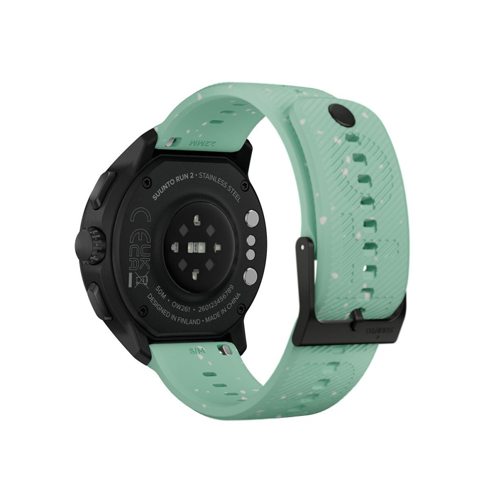 【選べるノベルティー付き】スント SUUNTO RUN 2 ALOE GREEN ラン ２ アロエグリーン 64GB SS051641000 シリコンバンド スマートウォッチ 腕時計 メンズ レディース【2026 新作】