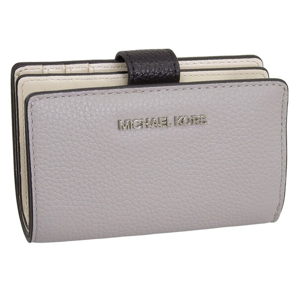 マイケルコース MICHAEL KORS 二つ折り財布 折り畳み 折財布 コンパクト アウトレット 35F4STVF6T 633 グレー