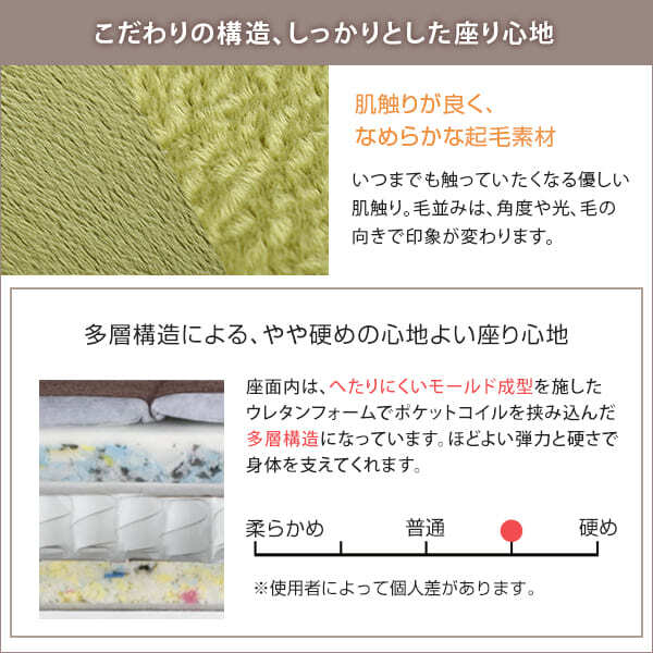 ソファ 2人掛け14段階リクライニングソファ Nastro-ナストロ- 日本製 2P カフェ かわいい ミッドセンチュリー シンプル 一人暮らし ワンルーム リビング グリーン ベージュ ブラウン インテリア 寝具 収納 2人掛けソファ 起毛素材 新生活