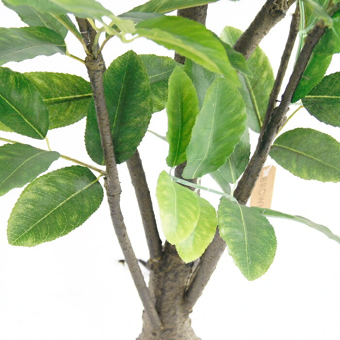 観葉植物 造花 レモンの木 BROWN 全高約183cm 大型 実付き フェイクグリーン 高級 本物そっくり リアル おしゃれ インテリア 人工観葉植物 アーティフィシャルグリーン オフィス 店舗 カフェ 開店祝い 室内 リビング 玄関 風水 果樹 檸檬
