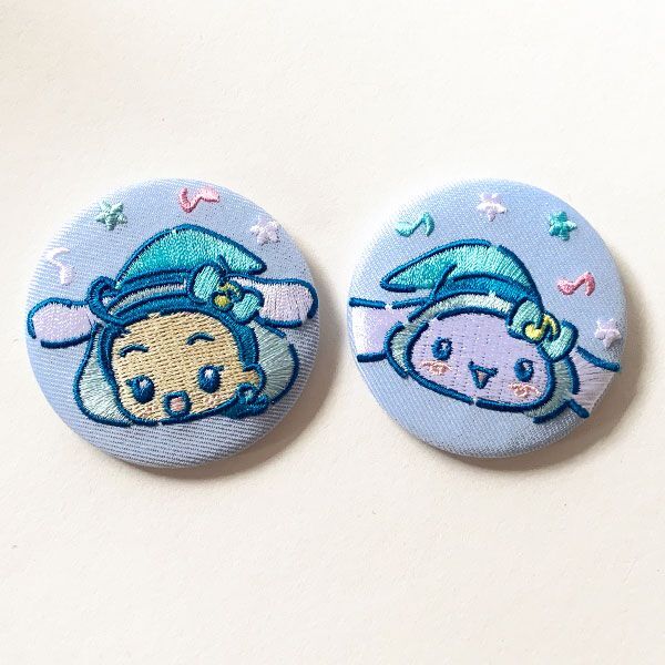 おジャ魔女どれみ サンリオキャラクターズ 刺繍缶バッチコレクション 13種 BOXセット