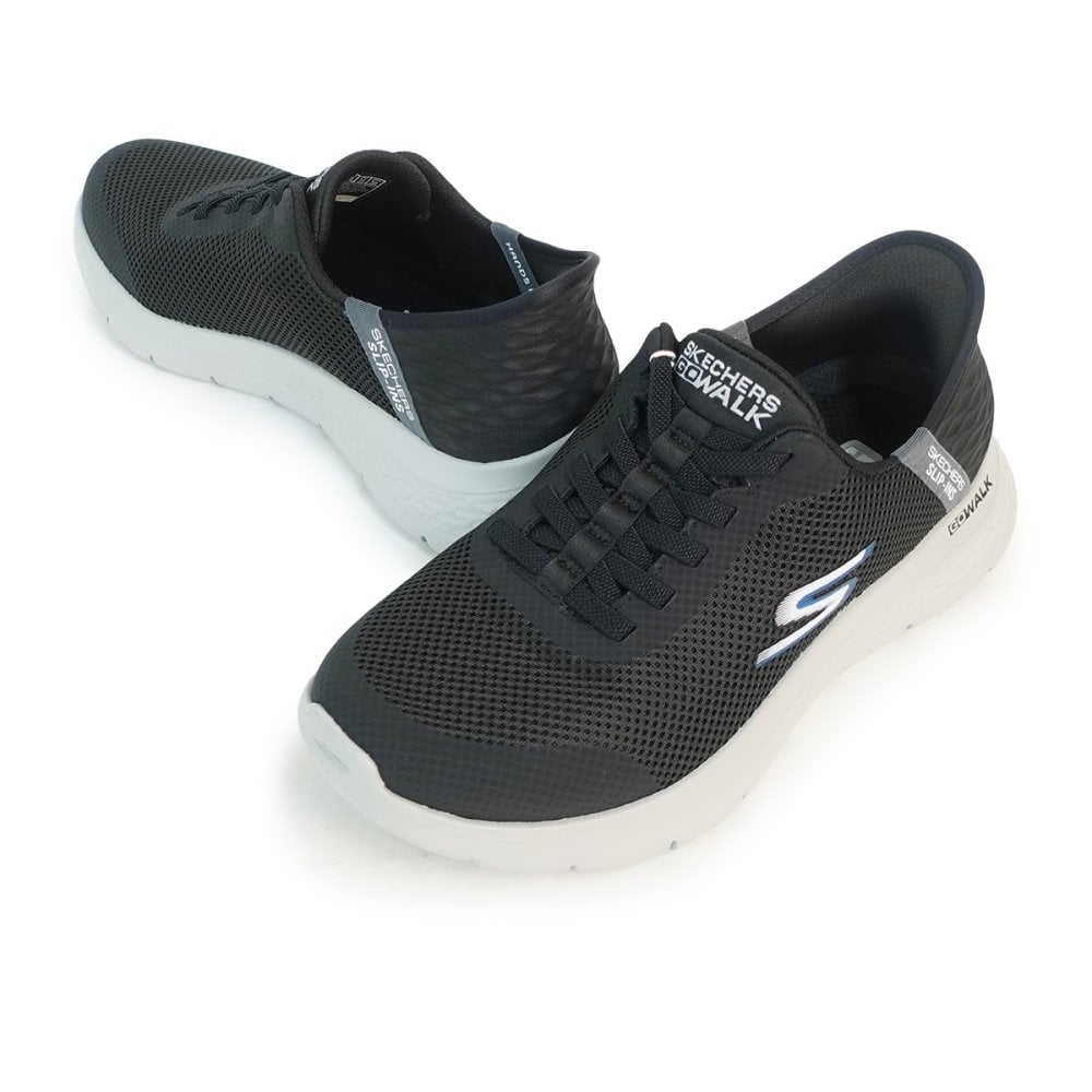 SKECHERS スケッチャーズ スニーカー スリップインズ ゴーウォーク フレックス ハンズ アップ 216324WW BKGY ブラック/グレー エクストラワイド 幅広