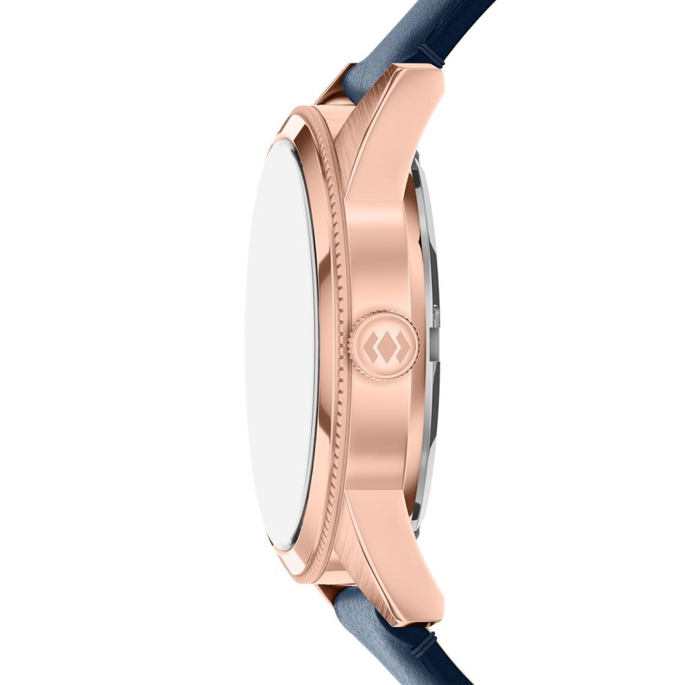 フォッシル FOSSIL 腕時計 メンズ PEARSON マルチファンクション アナログ ネイビーレザーウォッチ FS6196【2026 新作】