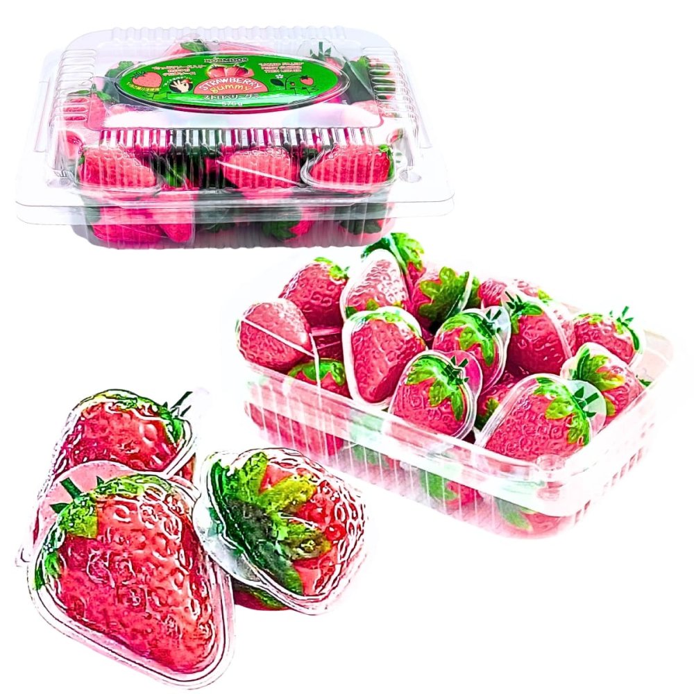 BOBMOOS イチゴジャムバーストグミ 576g 個包装 ソース入り ストロベリーグミ 576g 中国製 ※いちご果汁不使用  [賞味期限は2027.07.28まで] #821713  Dグミ / パーティー / シェア / ハロウィン