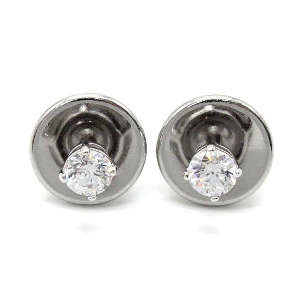 スワロフスキー SWAROVSKI ピアス アクセサリー 5408436 アトラクト ラウンド Attract Round シルバー+クリスタル