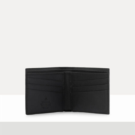 【無料ラッピング】 ヴィヴィアン ウエストウッド Vivienne Westwood 財布 折財布 Man ライン オーブ メンズ 二つ折りウォレット ブラック ブランド 正規品 新品 ギフト プレゼント 人気 おすすめ 誕生日 記念日 クリスマス 送料無料 vwt522440