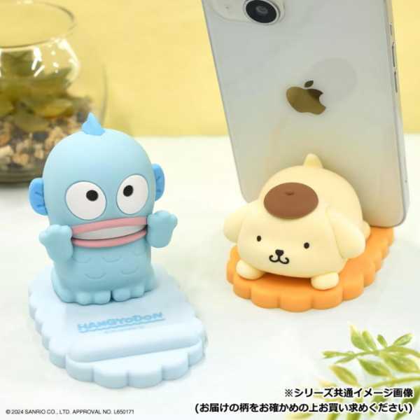 ハンギョドン マスコット モバイルスタンド スマホスタンド 卓上 スタンド 立てかけ ホルダー シリコン製 キャラクター グッズ 雑貨 サンリオ かわいい プレゼント ギフト サンリオ正規ライセンス品
