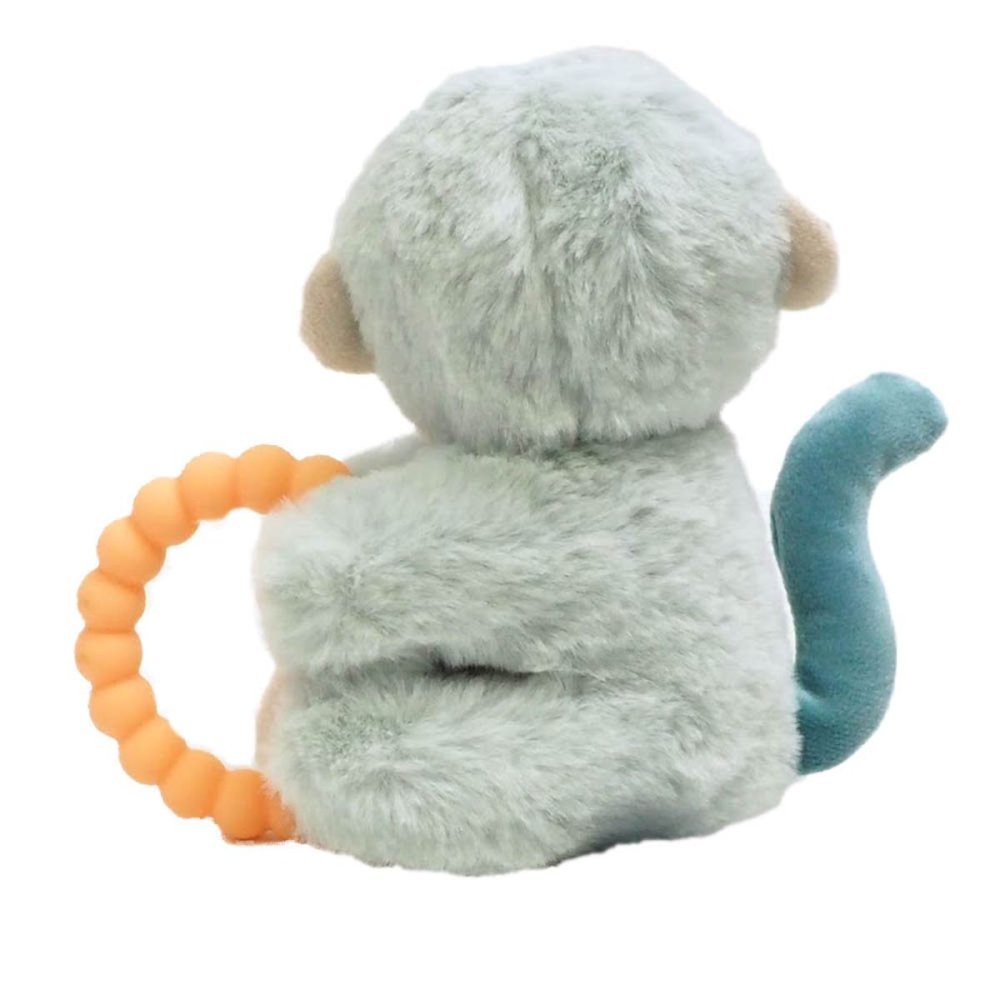 メリーマイヤー モンキー ティーサーラトル 14.2cm サル | ぬいぐるみ ナチュラルカラー 動物 どうぶつ ファーストトイ ベビー 赤ちゃん こども Mary Meyer 正規輸入品