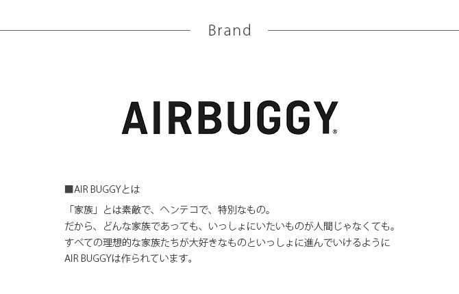 AIR BUGGY エアバギー 3WAY バックパックキャリー レギュラー