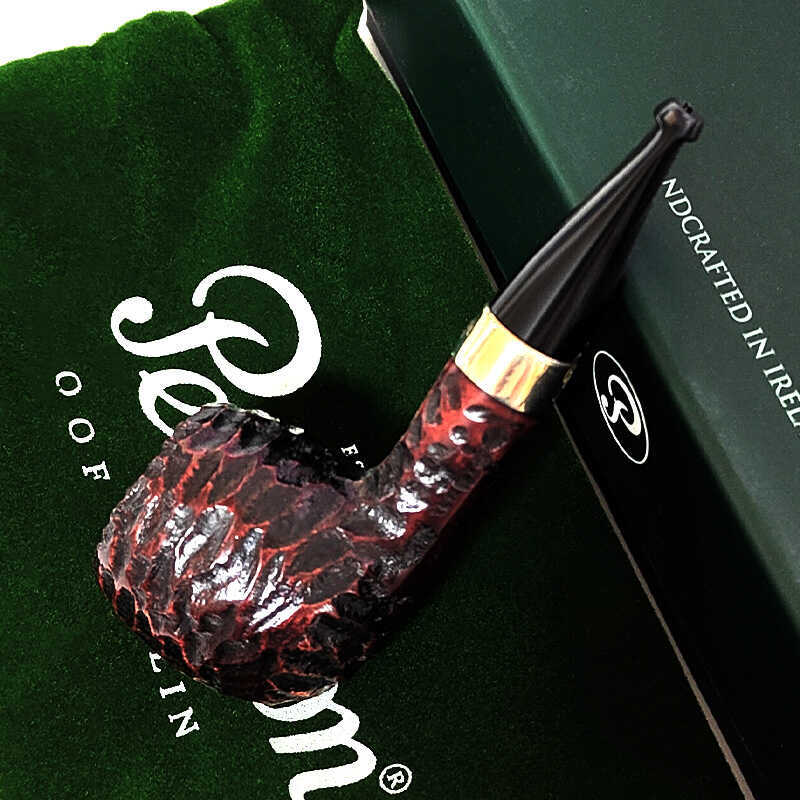 ピーターソン パイプ ジュニア ショートアップル フィッシュテール ラスティック PETERSON 喫煙具 パイプ本体 ブラウン ブラック ギフト おしゃれ メンズ プレゼント 高級 かっこいい