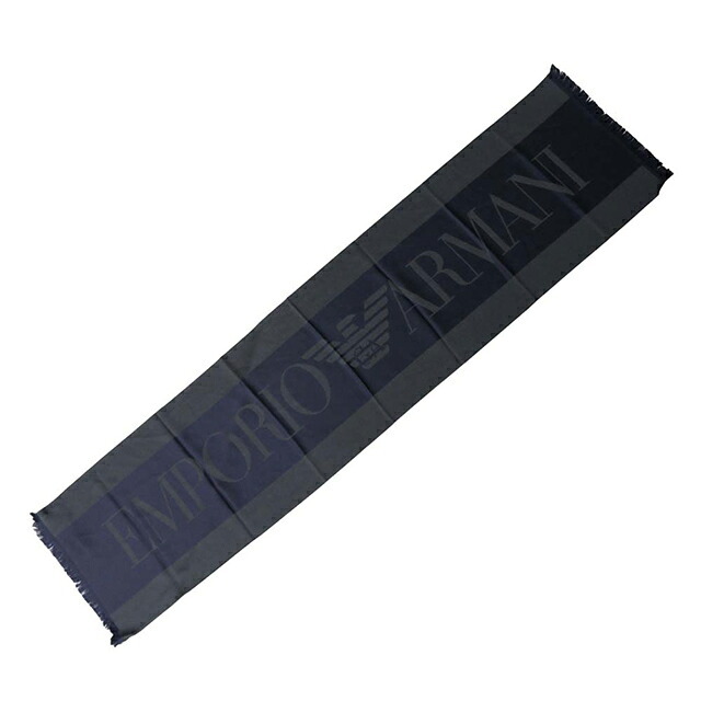 エンポリオ アルマーニ EMPORIO ARMANI マフラー 625007-cc307-17435 メンズ NAVY ASFALTO マフラー