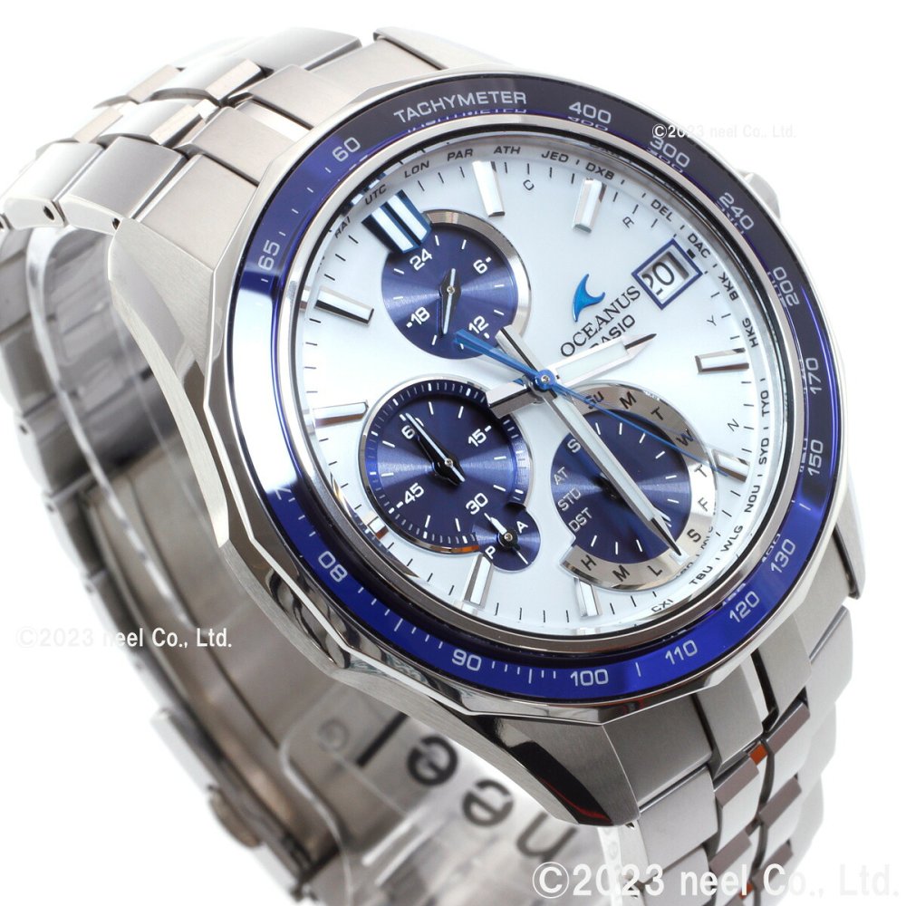 オシアナス Manta マンタ OCW-S7000D-7AJF メンズ 腕時計 電波ソーラー タフソーラー CASIO カシオ 日本製 Premium Production Line