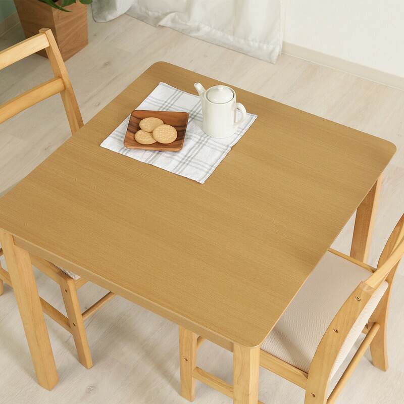 ダイニングテーブル モルト ナチュラル・ブラウン 2色展開 食卓 カフェテーブル リビングダイニング おしゃれ シンプル 新生活 家具 インテリア 不二貿易