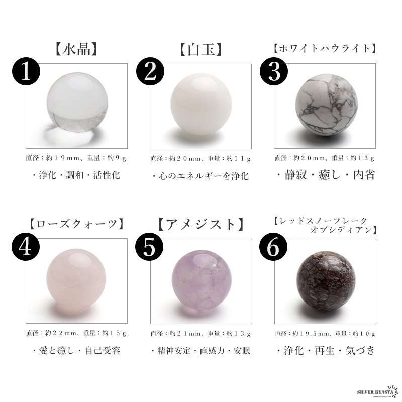 丸玉 天然石 選べる27種類 20mm前後 一粒 水晶玉 ボール パワーストーン 浄化 置き石 インテリア 飾り 本物 小物 雑貨