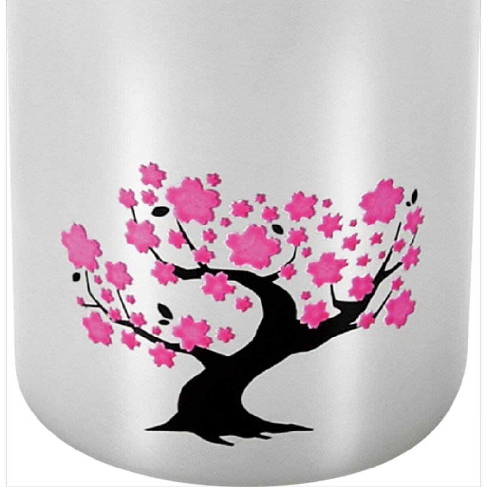 燕熟の技 感温ステンレスタンブラー300mL 桜 タンブラー 保冷専用 カップ 色が変わる【北海道・沖縄県・離島 配送不可】