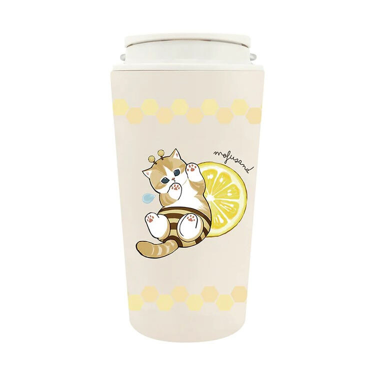 モフサンド mofusand キャリー 保温 保冷 タンブラー 360ml  カップ コップ まほうびん ネコ 猫 ねこ 蓋もぎたてにゃん