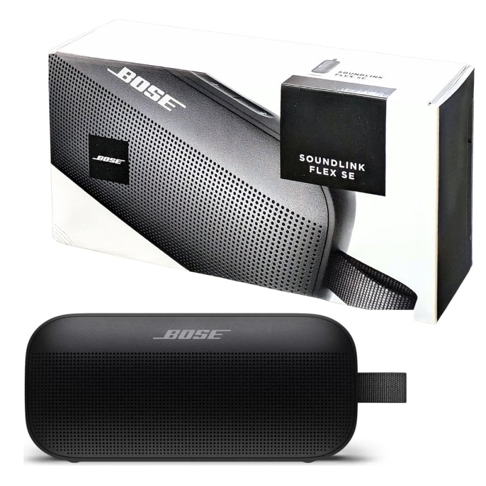 Bose (ボーズ) SoundLink Flex SE Bluetooth スピーカー IP67防塵?防?等級 長時間再生:12 時間 カラー: ブラック SLink Flex BLK CLUB お風呂 アウトドア? キャンプ ハイキング