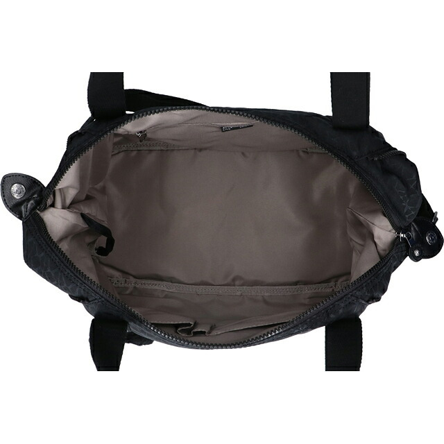 キプリング ボストンバッグ レディース ブランド Kipling アート 2WAY K21091-K59 Signature Emb 黒