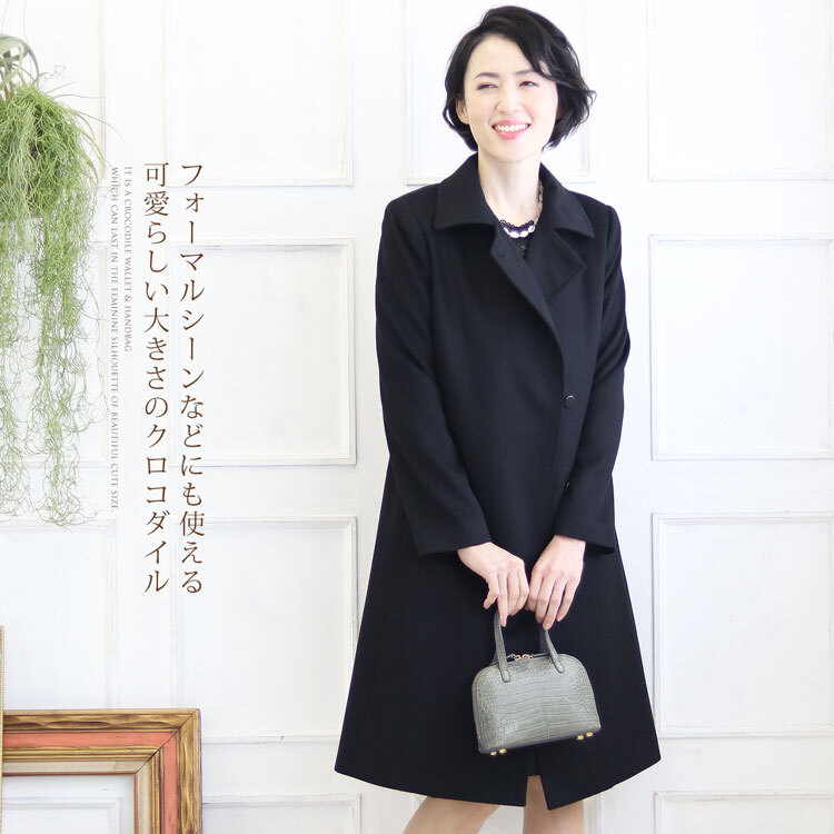 クロコダイル ミニバッグ 財布 2WAY 仕様 マット加工 センター取り レディース ショルダーバッグ 小さめ 軽量 クロコダイル財布 鰐革鞄 本革 本皮 ワニ革 母 女性 ギフト プレゼント 4FA (06000640r)