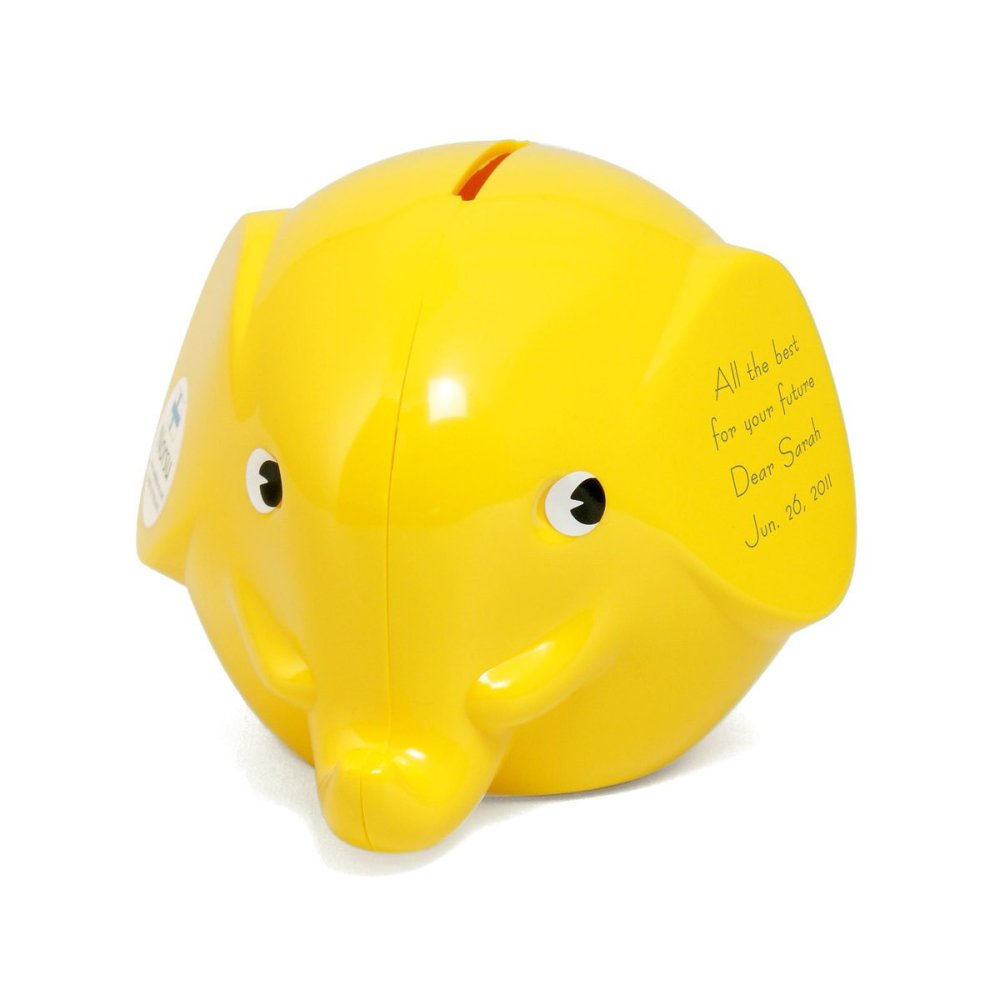 キュートでカワイイ Fantti aka Norsu ノルス ファンティ エレファントバンク 名入れ貯金箱 ポップなカラーで人気のスウェーデン生まれの貯金箱