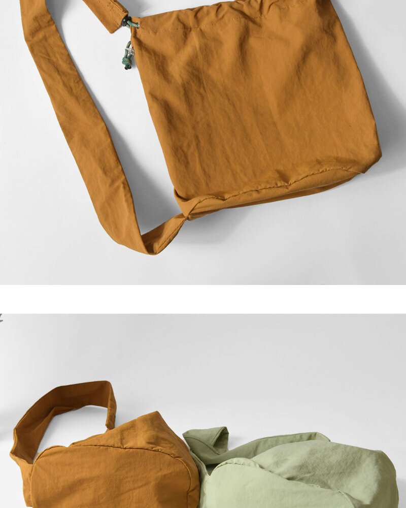 【EARTH MADE アースメイド】撥水ナイロン パラコード ボンサック ショルダーバッグ PARACODE BONSAK (E7963)正規品 レディース 春 夏 雨 水 アウトドア フェス 肩掛け 斜め掛け ナチュラル 新作 ナチュランド 人気 30代 40代 50代 60代 母の日 クリスマス ギフト プレゼント