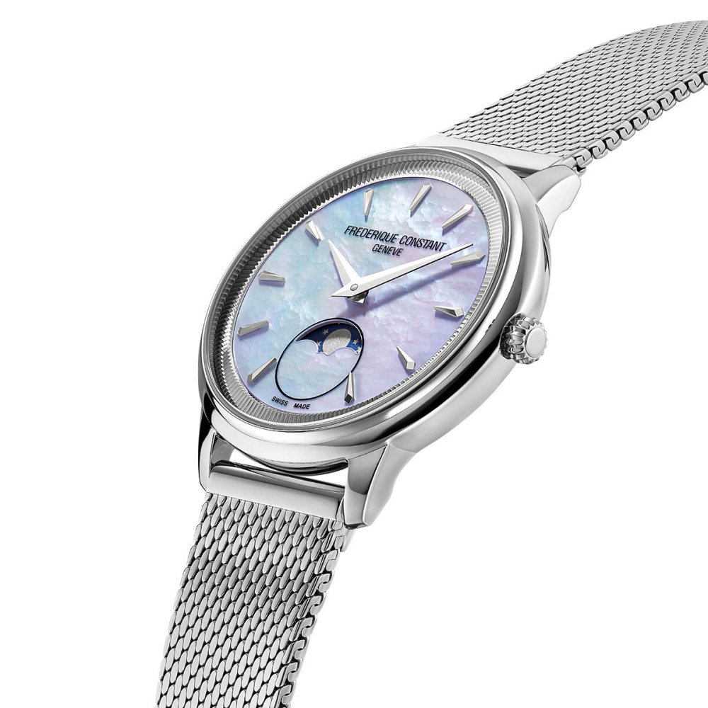 フレデリック・コンスタント FREDERIQUE CONSTANT クラシック モネータ ムーンフェイズ FC-206MPLB2S6B 腕時計 レディース【2026 新作】