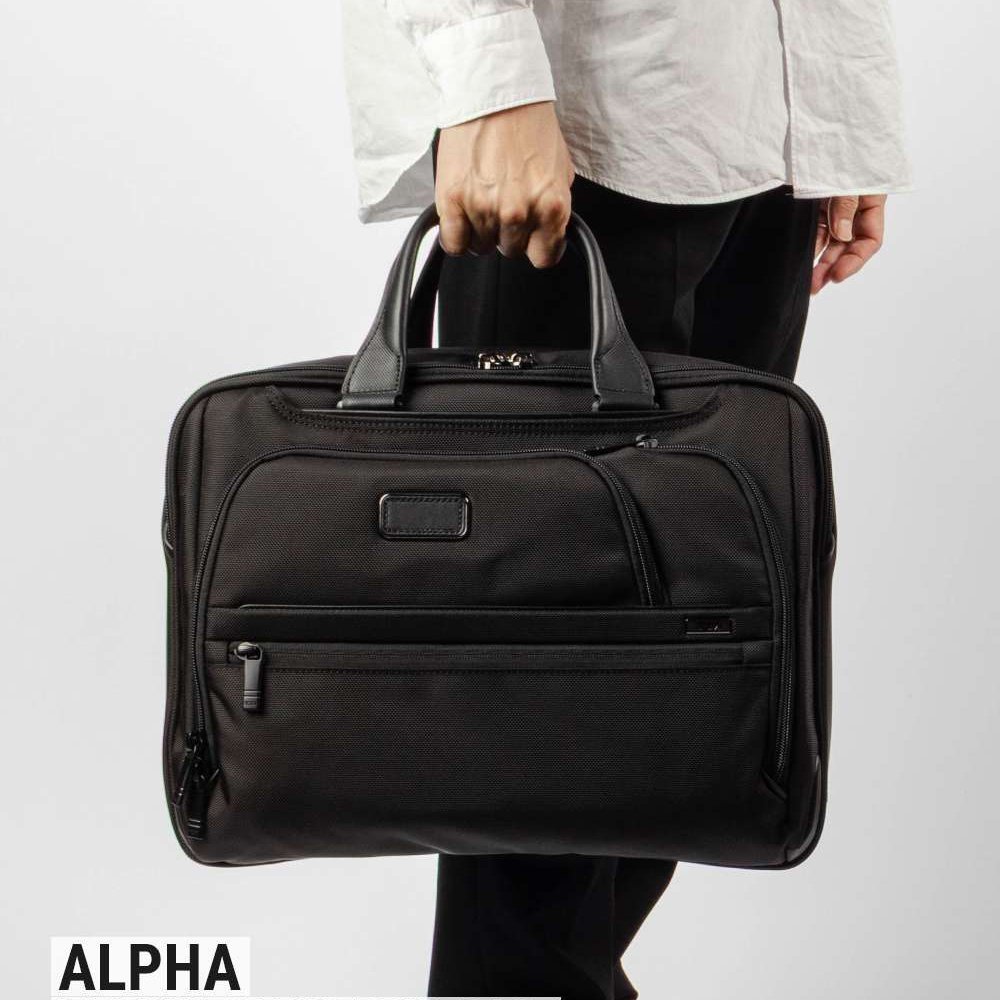 トゥミ TUMI ALPHA アルファ MEDIUM 15 EXP BRIEFCASE ミディアム 15インチ エクスパンダブル ブリーフケース 02603141D4 158971 ビジネスバッグ 通勤 メンズ バッグ ブラック