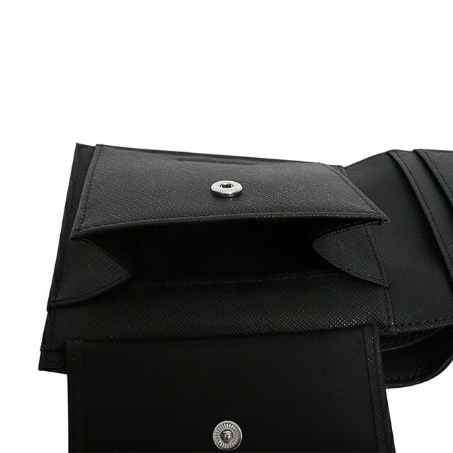 エンポリオ アルマーニ EMPORIO ARMANI 二つ折り財布 二折財布 y4r165-y138e-81072 メンズ BLACK