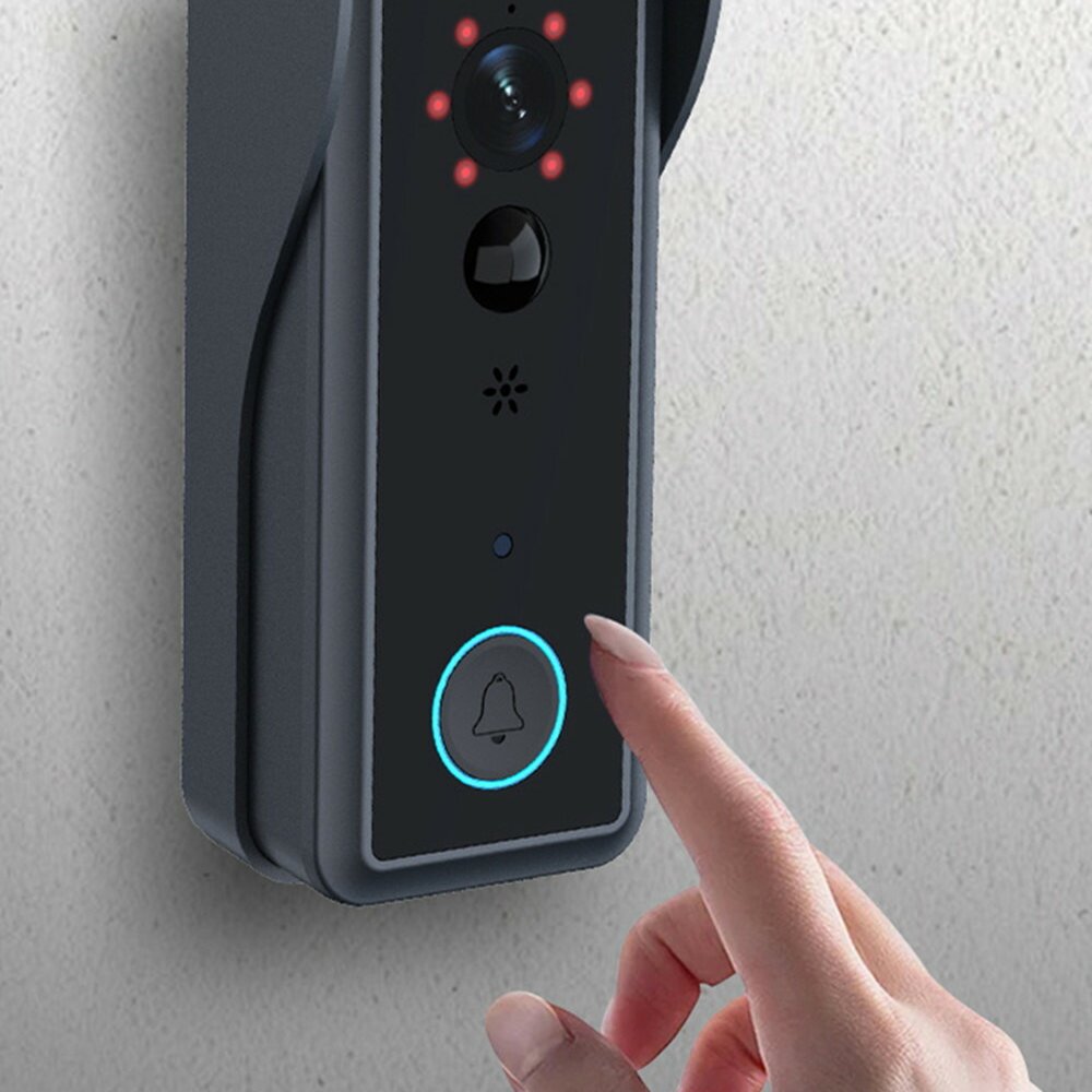 ドアカメラ   MV01  WIFI式インターホン   ドアフォン   防犯   動体検知   ミリオンHD   155度 広角レンズ   赤外線照射機能   防水IP54   双方向オーディオの機能   住宅設備ドアホン   インターホン   設置も簡単   ※注意点 2.4GHzのWiFiのみに対応。