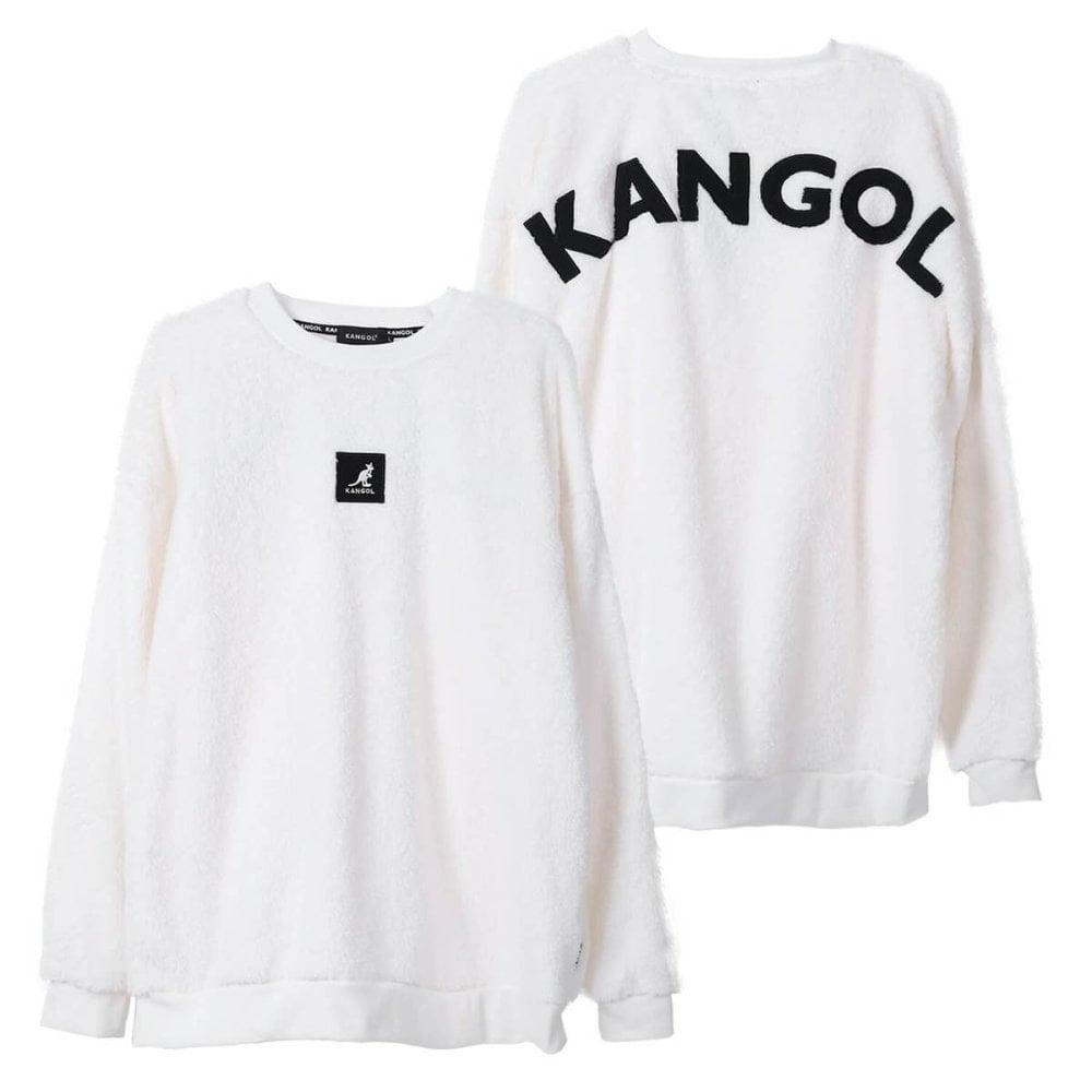 KANGOL カンゴール スウェット トレーナー メンズ レディース kpmc-10374 裏起毛 モックネック プルオーバー ハイネック 袖刺繍 ロゴ カンガルー ビッグシルエット ストリート ヒップホップ ダンス カジュアル M L XL 2026FW Karlas 別注