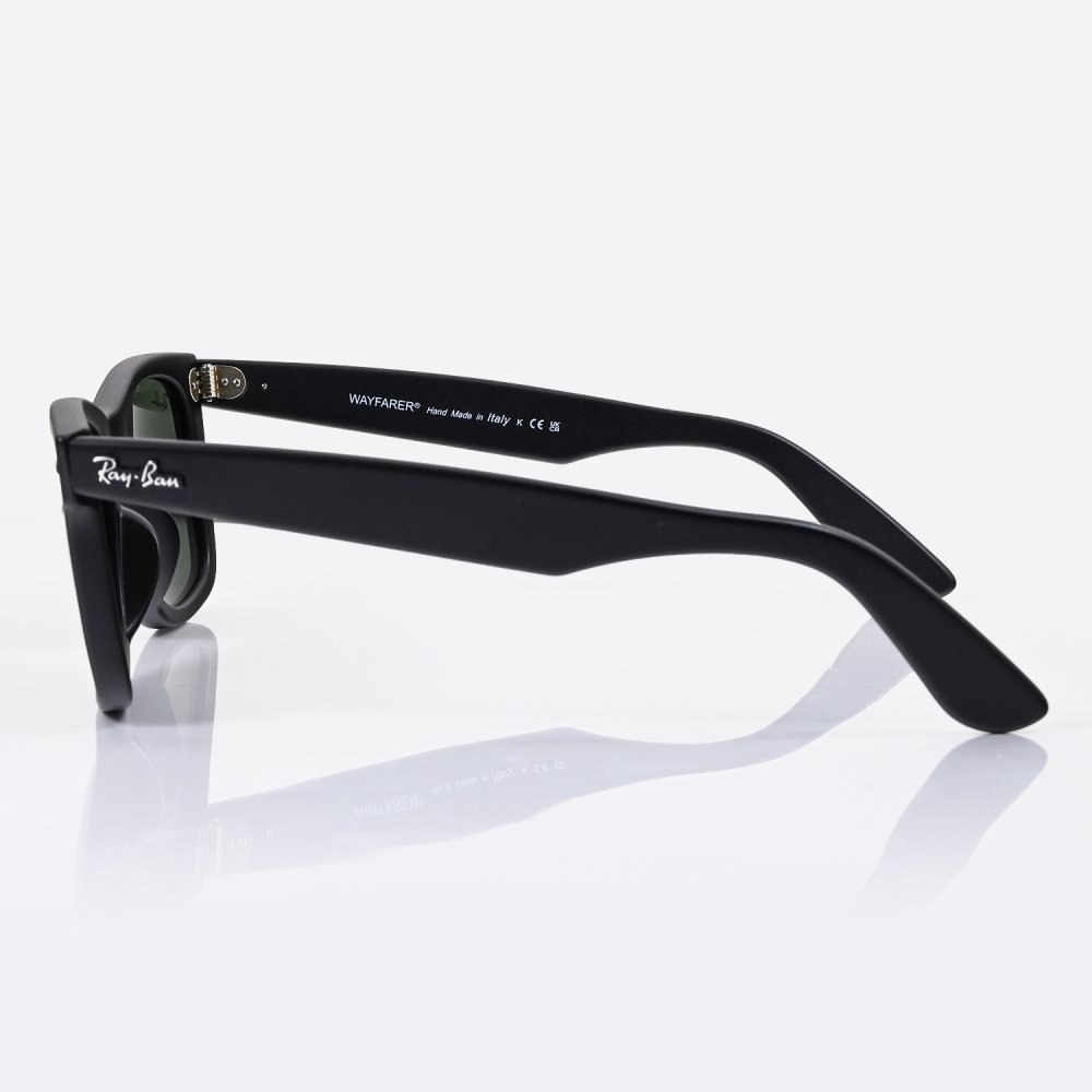 レイバン Ray-Ban サングラス 国内正規品 オリジナル ウェイファーラー 52サイズ ローブリッジフィット アジアンフィット ウェリントン スクエア型 男女兼用 メンズ レディース グリーン RB2140F 901S 52 22 150 3N 【スペシャルラッピング660円(別売り)】送別会 誕生日 お中元 結婚祝い 結婚式 高級 父の日 母の日 ホワイトデー