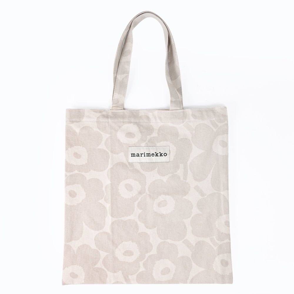 マリメッコ marimekko トートバッグ Vankka ヴァンカ デニム ウニッコ ナチュラル エクリュ ファブリックバッグ レディース 95862 095862 110 北欧雑貨 北欧デザイン 送別会 誕生日 お中元 結婚祝い 結婚式 高級 父の日 母の日【スペシャルラッピング660円(別売り)】 ホワイトデー ネコポス