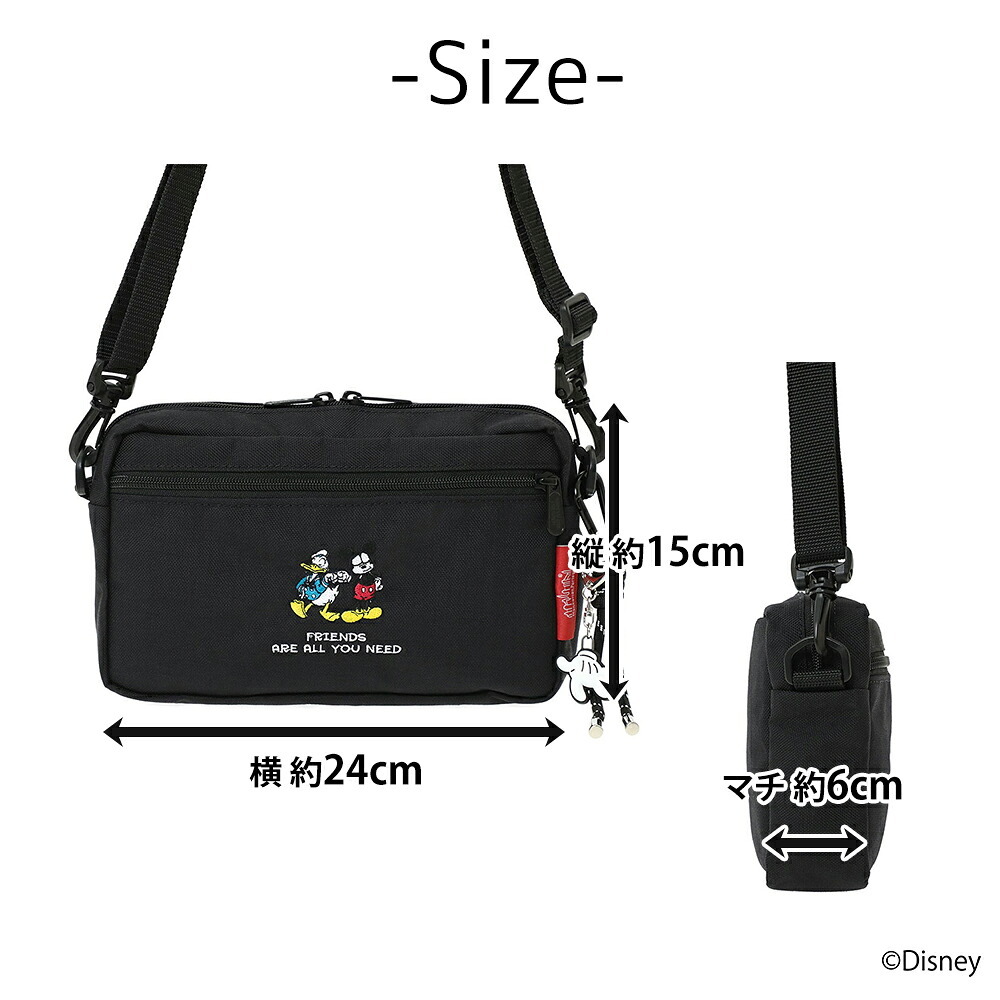 マンハッタンポーテージ ミッキーアンドフレンズ ショルダーバッグ ジョガーL JPN VER2 MP1404L2MIC26 メンズ レディース 送料無料 誕生日プレゼント ギフト ラッピング無料 【正規代理店】