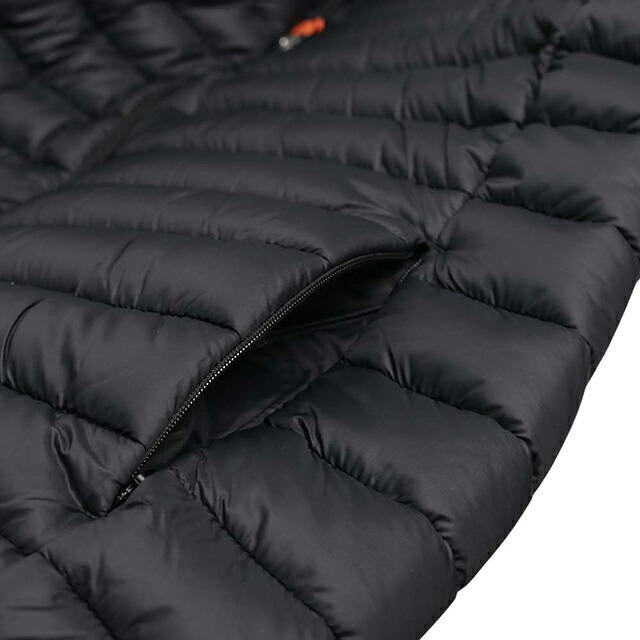 セーブ・ザ・ダック SAVE THE DUCK DONALD キルティングジャケット d30650-10000-black-m メンズ BLACK ダウンジャケット