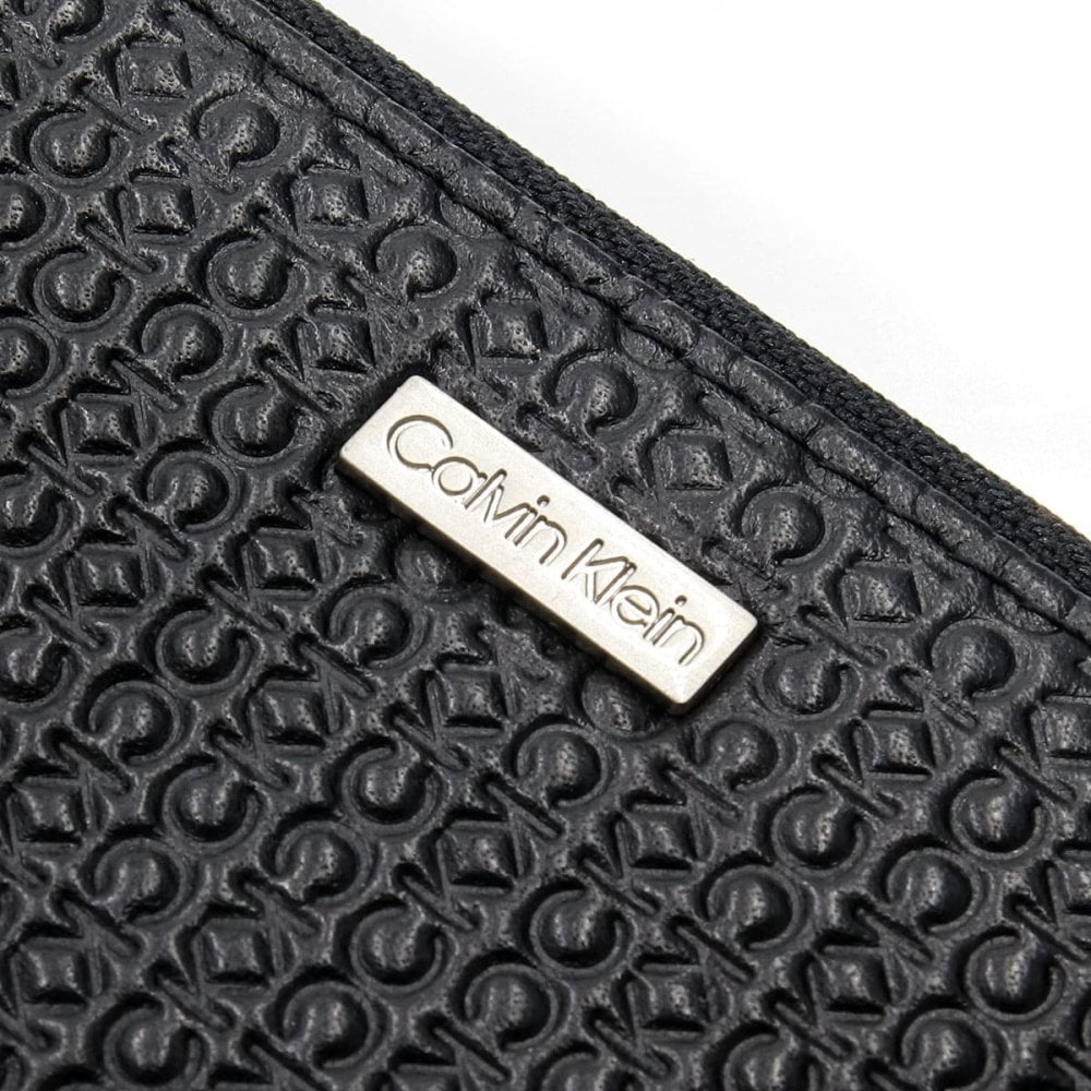 カルバンクライン 長財布 メンズ Calvin Klein 財布 ラウンドファスナー 本革 レザー ブラック 黒 小銭入れ付き RFID スキミング防止 カード収納 31CK190002 001 CK メンズ財布 ラウンドジップ 大容量 カードポケット12枚 札入れ2室 男性 誕生日 プレゼント ギフト ブランド